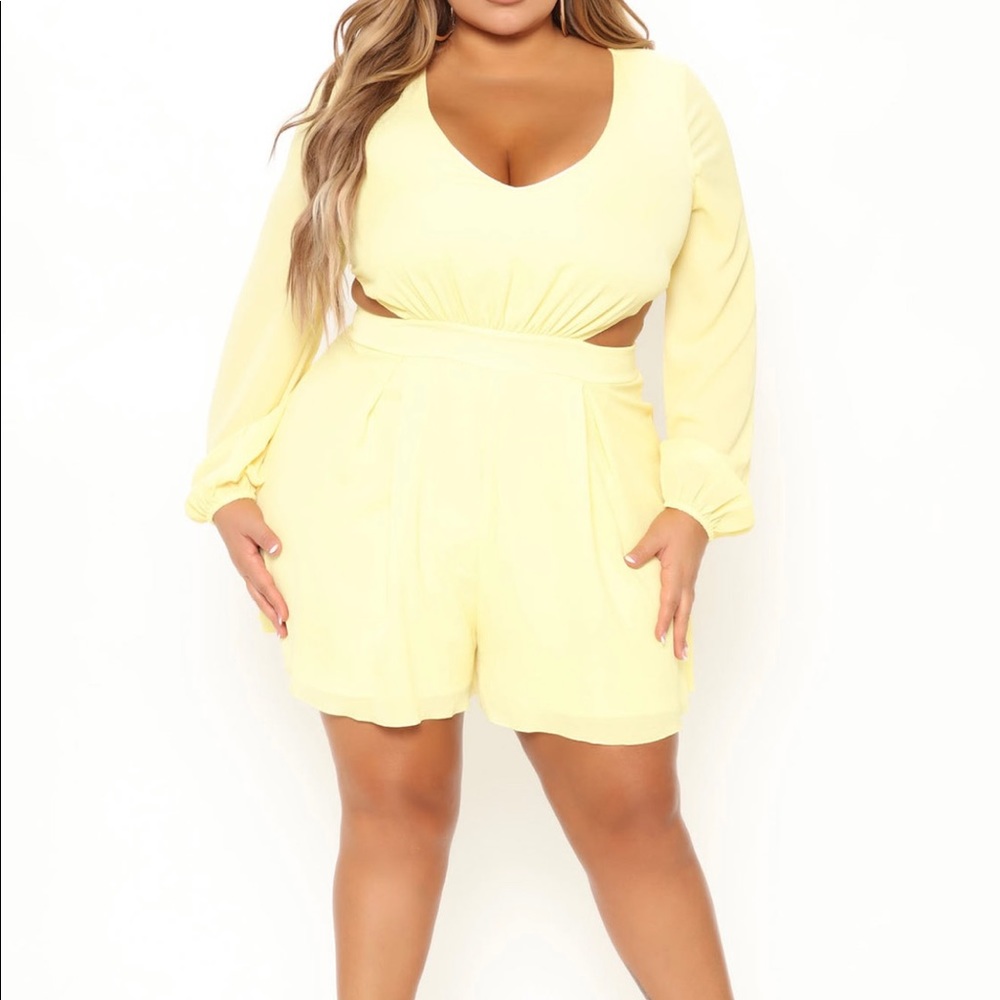 Yellow Romper